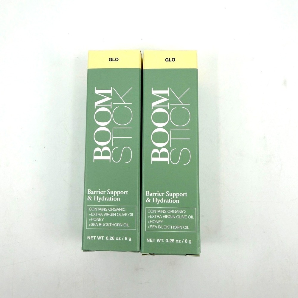 2-Pack BOOM Beauty by Cindy Joseph Boomstick Glo Moisturizer 0.28 oz New